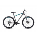 Horský bicykel ROMET RAMBLER R7.4 2024 M Grafitovo-strieborno-tyrkysová